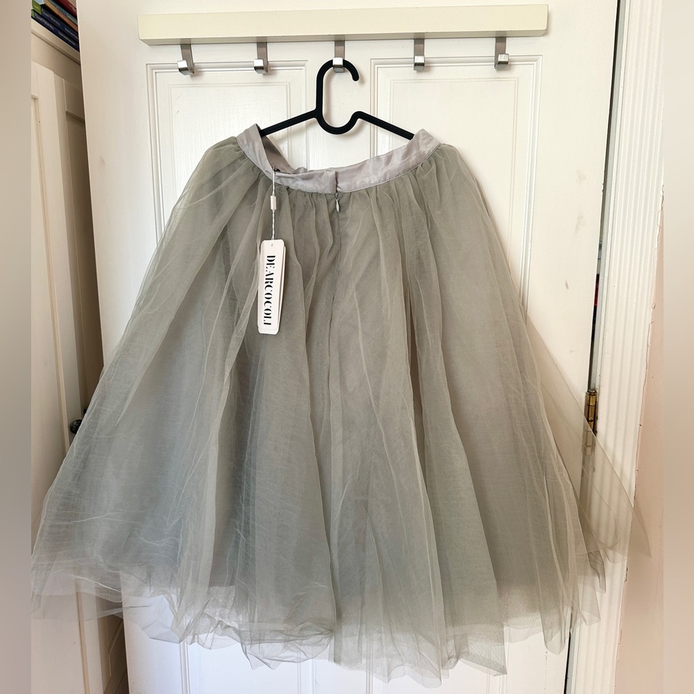 COPY - Tulle Skirt - Grey
